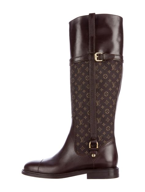 Louis Vuitton knee high boots